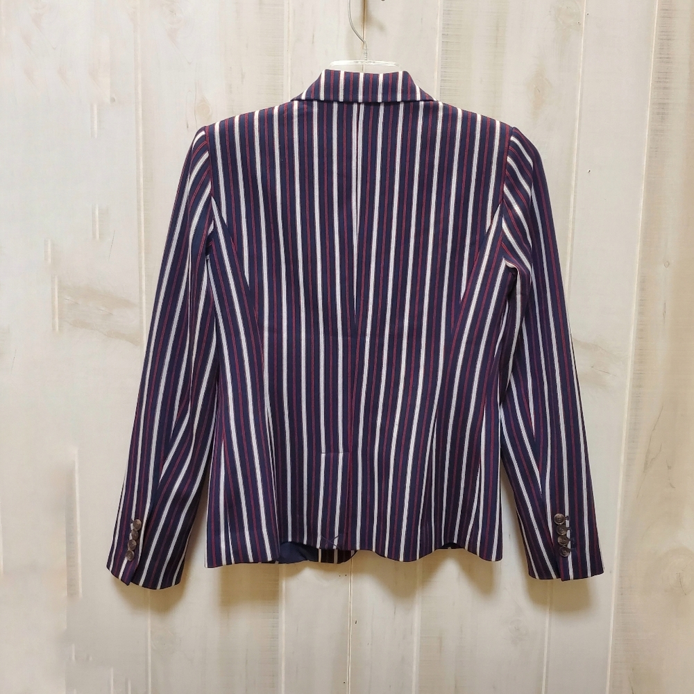 NWT Cartonnier Striped Blazer with Pockets!  NEW size S - Picture 9 of 16